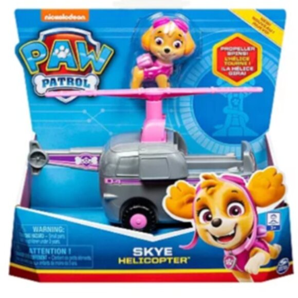 Patrol PAW Patrol Skye’s Helicopter Vehicle with Collectible Skye Figure Kids 3+ - Picture 1 of 3